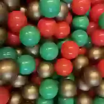 200 Extra Ball Pit Balls 7cm - Christmas Theme